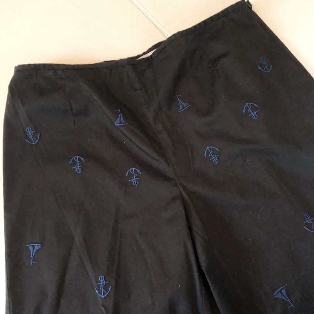 Richard Malcolm petite Capris Nautical Size 12